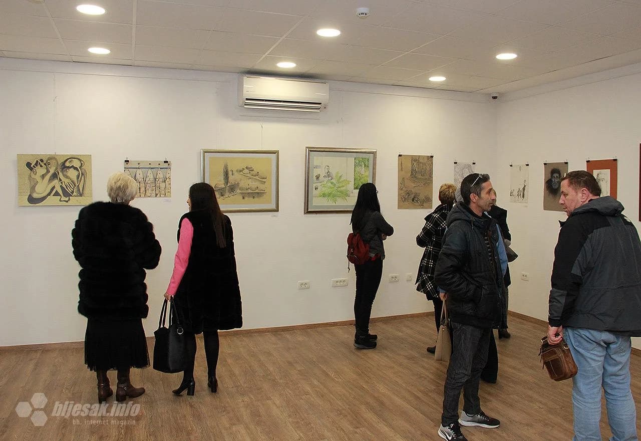 Detalj s otvorenja izložbe