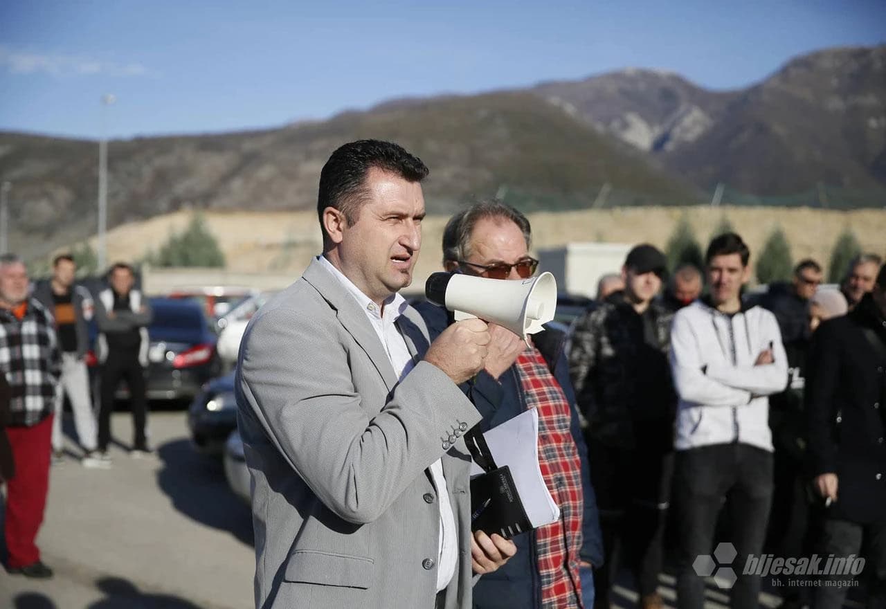 Prosvjed pred Uborkom