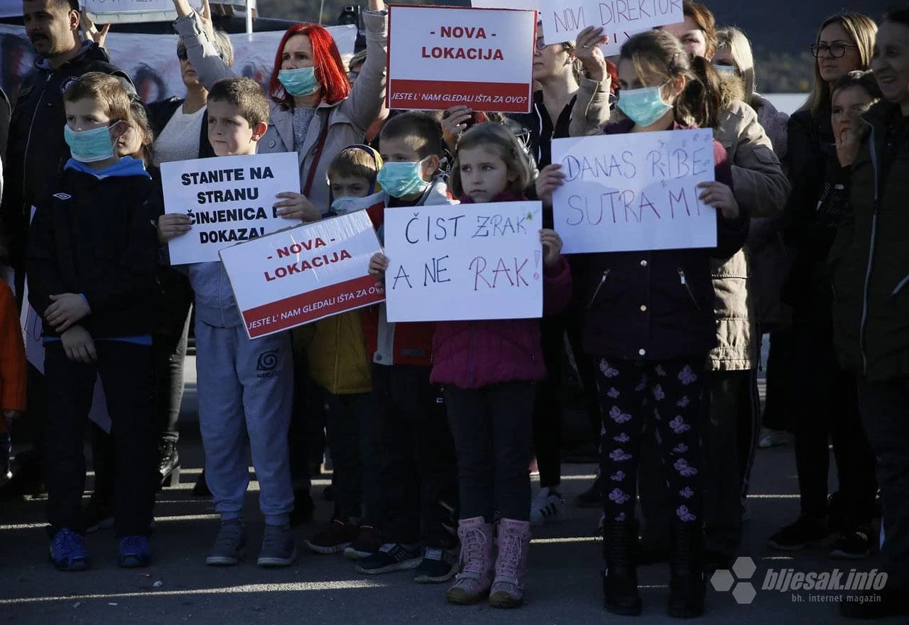 Prosvjed pred Uborkom