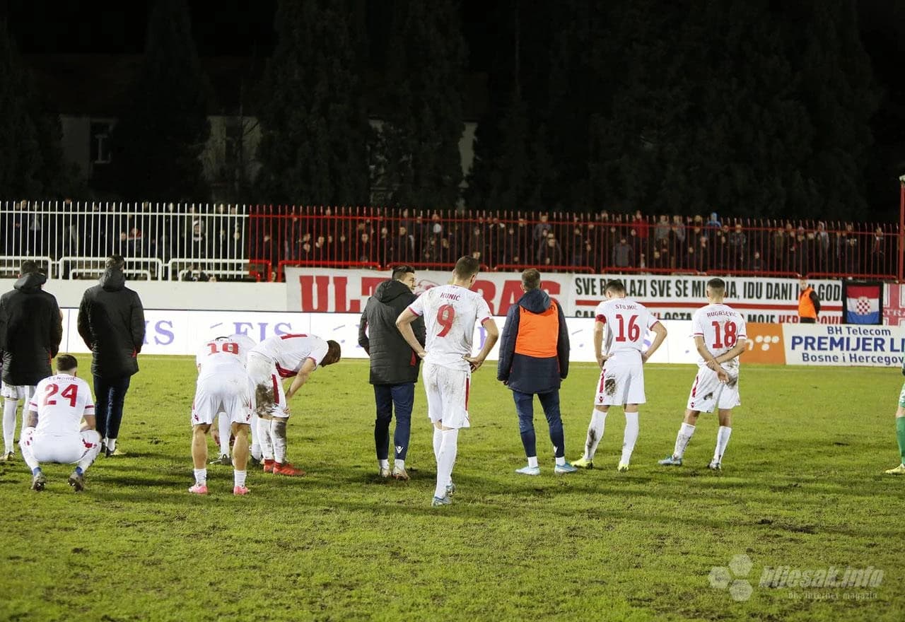 Igrači Zrinjskog izviždani su nakon utakmice