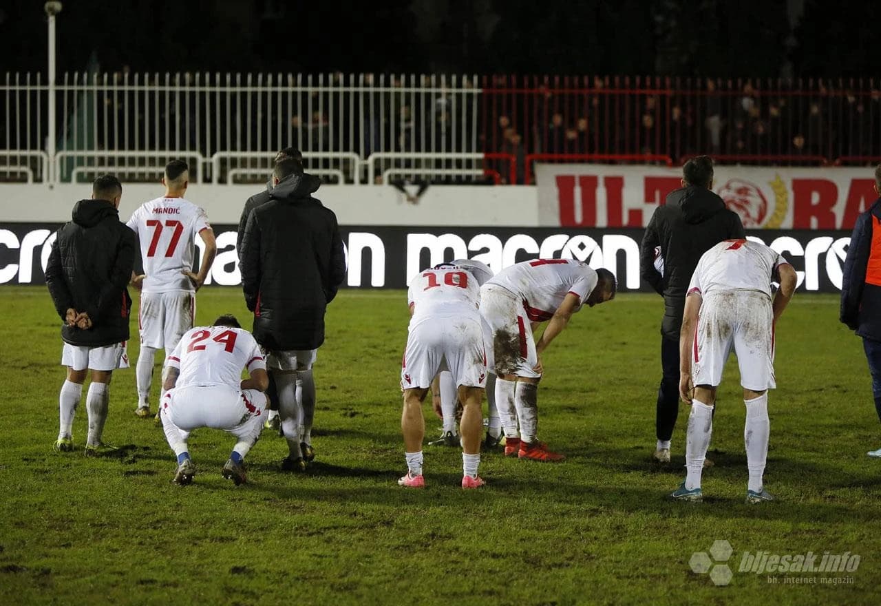 Igrači Zrinjskog izviždani su nakon utakmice