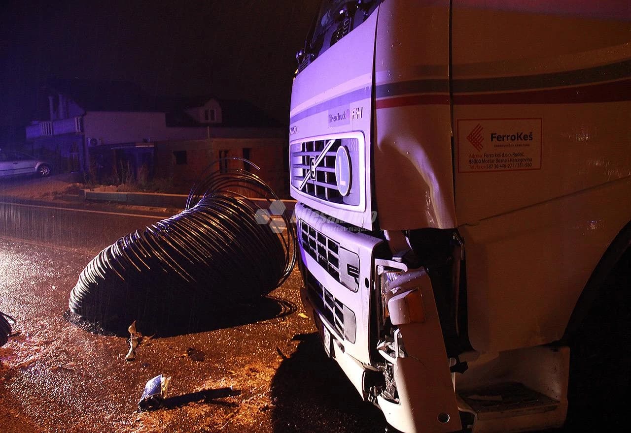 Detalj s mjesta nezgode