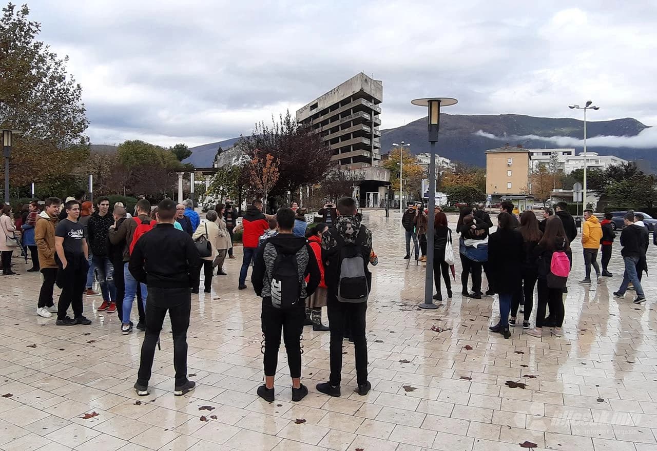 Mostarci izrazili nezadovoljstvo situacijom u Pazariću