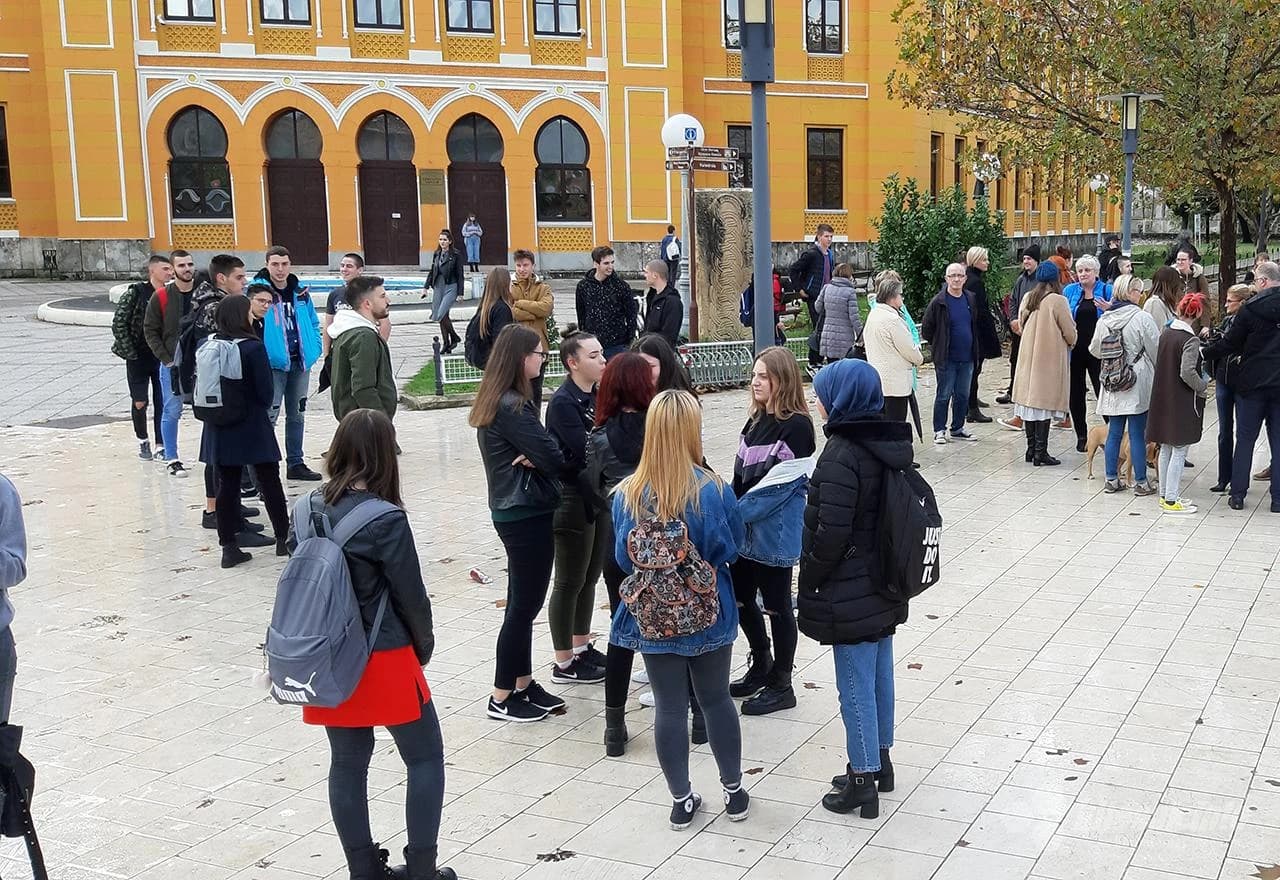 Mostarci izrazili nezadovoljstvo situacijom u Pazariću