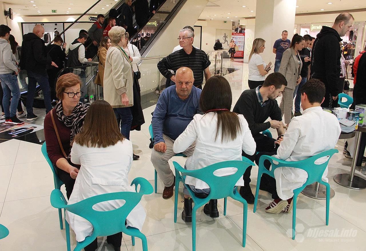 Mostarci mjerili šećer u Mepas Mallu