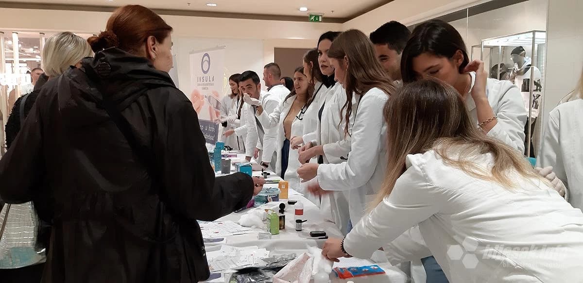 Mostarci mjerili šećer u Mepas Mallu