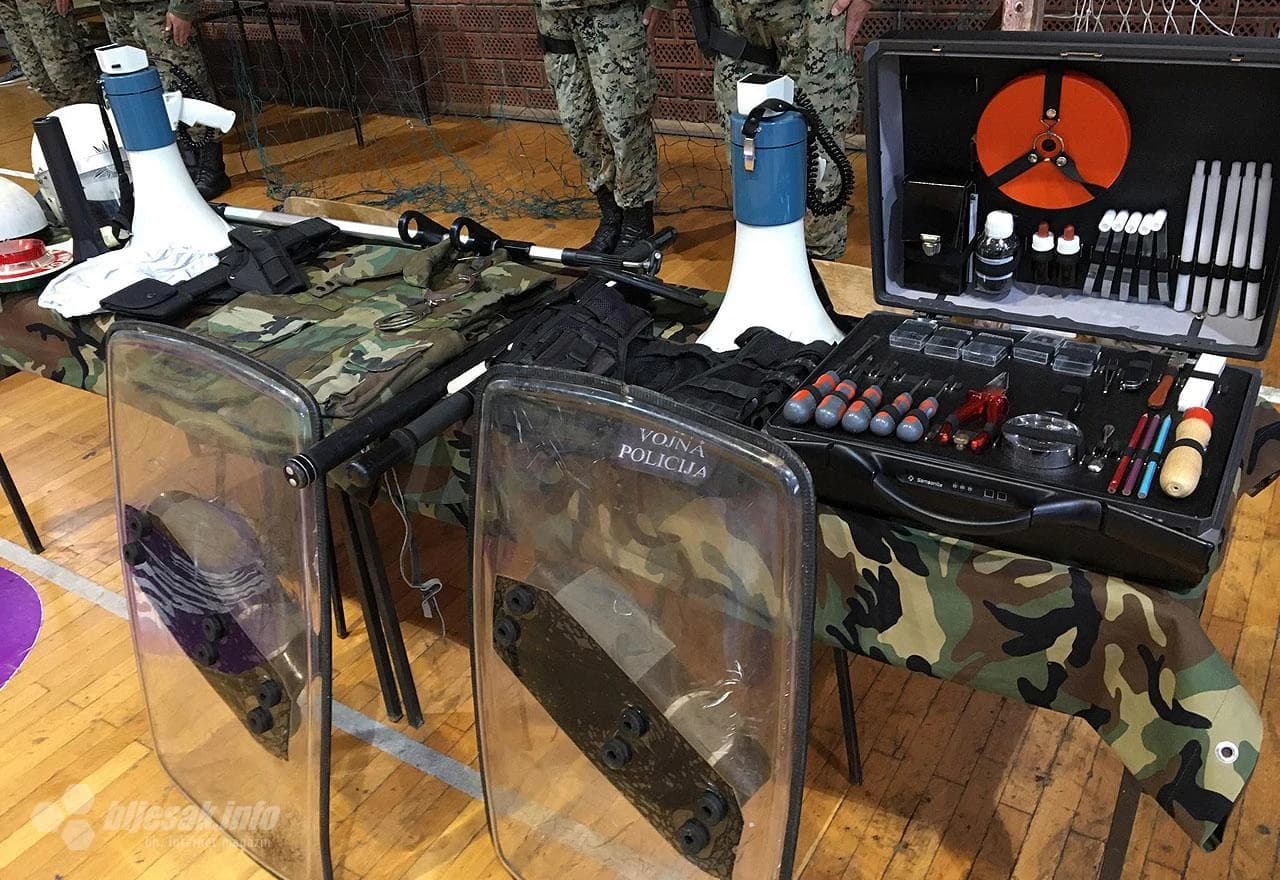 Promocija opreme i ljudstva Oružanih snaga BiH u Čapljini