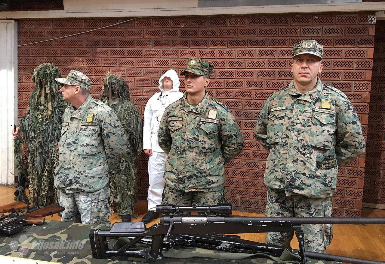 Promocija opreme i ljudstva Oružanih snaga BiH u Čapljini