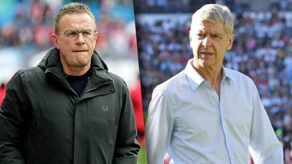 Ralf Ragnick i Arsene Wenger