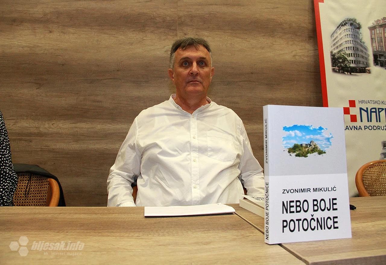 Zvonimir Mikulić u Mostaru predstavio ''Nebo boje potočnice''