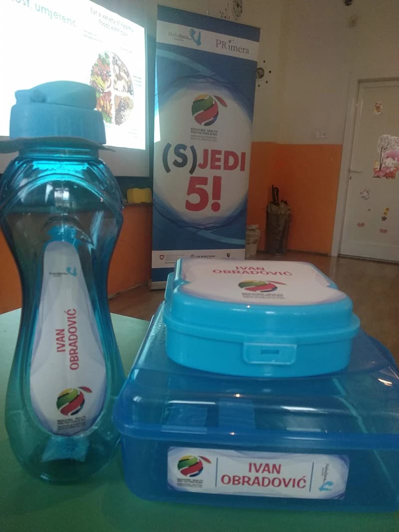 Personalizirane boce i kutije za dječiju užinu