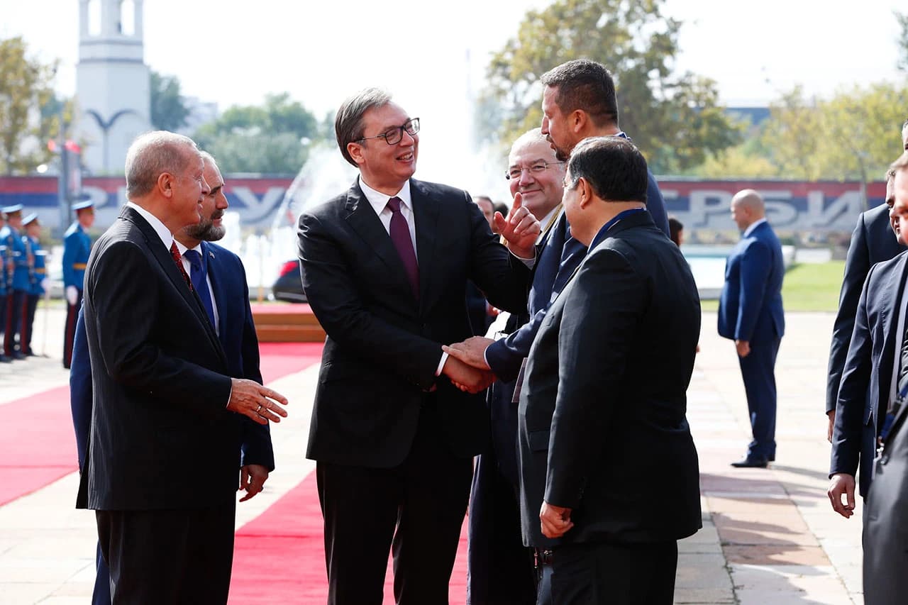 Susret Vučića i Erdogana u Beogradu