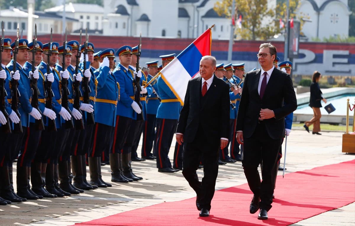 Susret Vučića i Erdogana u Beogradu