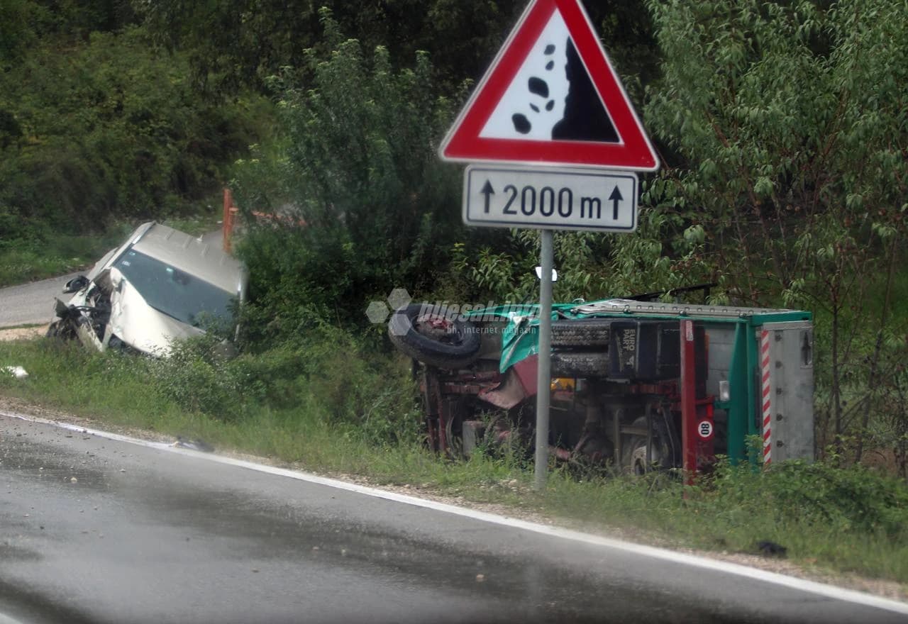 Više osoba ozlijeđeno u teškoj prometnoj nesreći u Ševaš Njivama