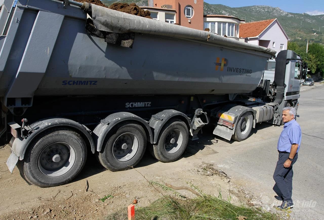 Gradonačelnik Bešlić u obilasku radova