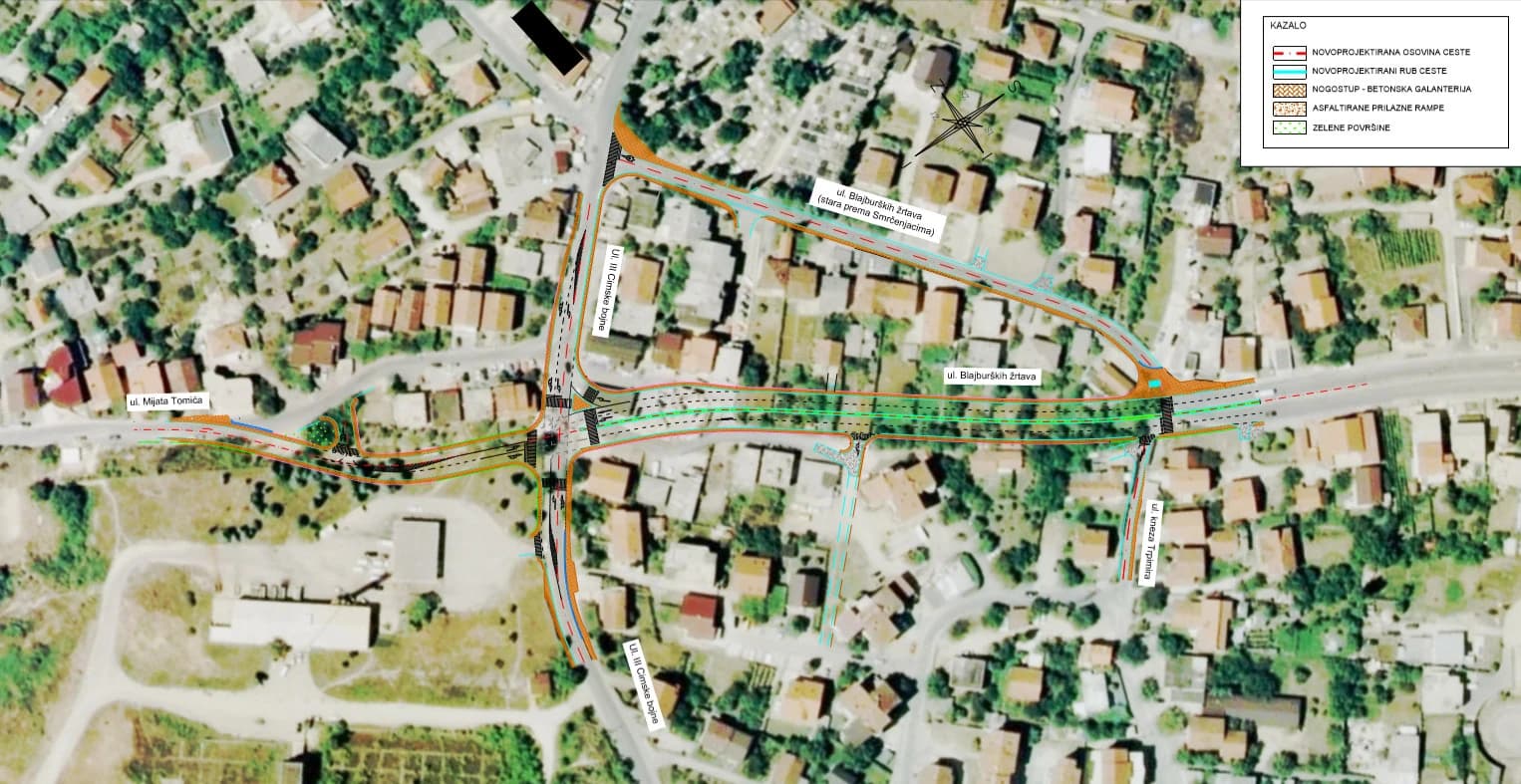 Glavni projekt Ulica Blajburških žrtava