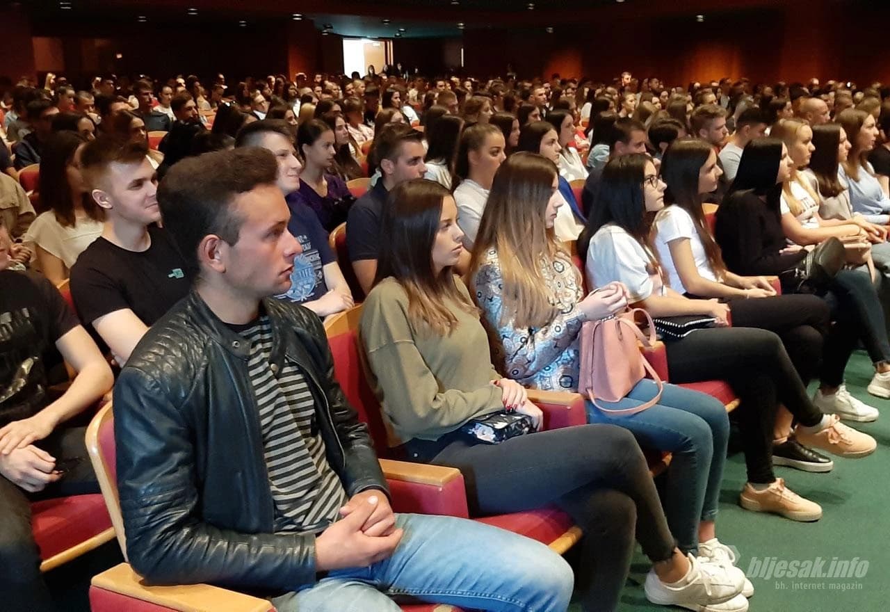 Svečani početak nove akademske godine za studente prve godine preddiplomskih studija SUM-a
