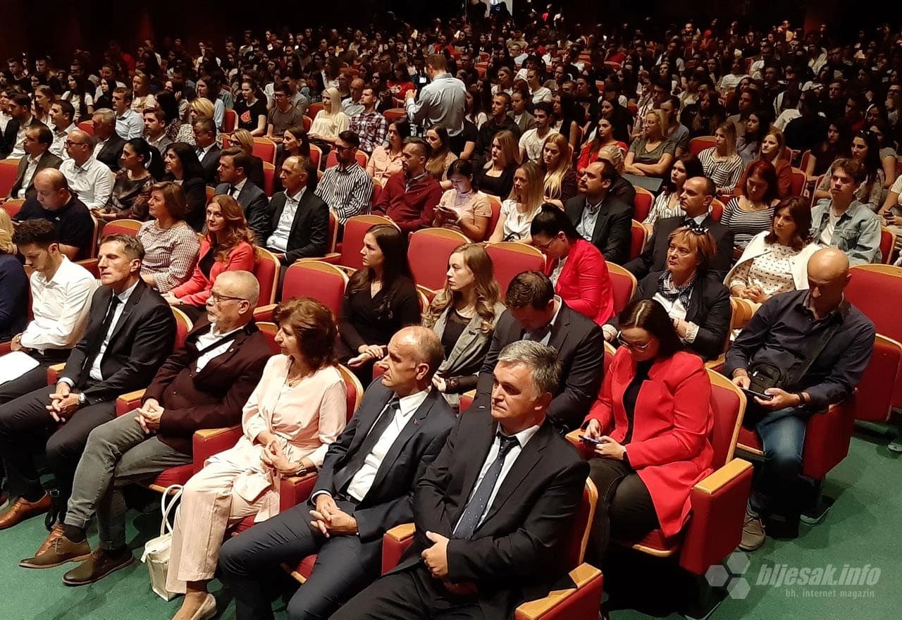 Svečani početak nove akademske godine za studente prve godine preddiplomskih studija SUM-a