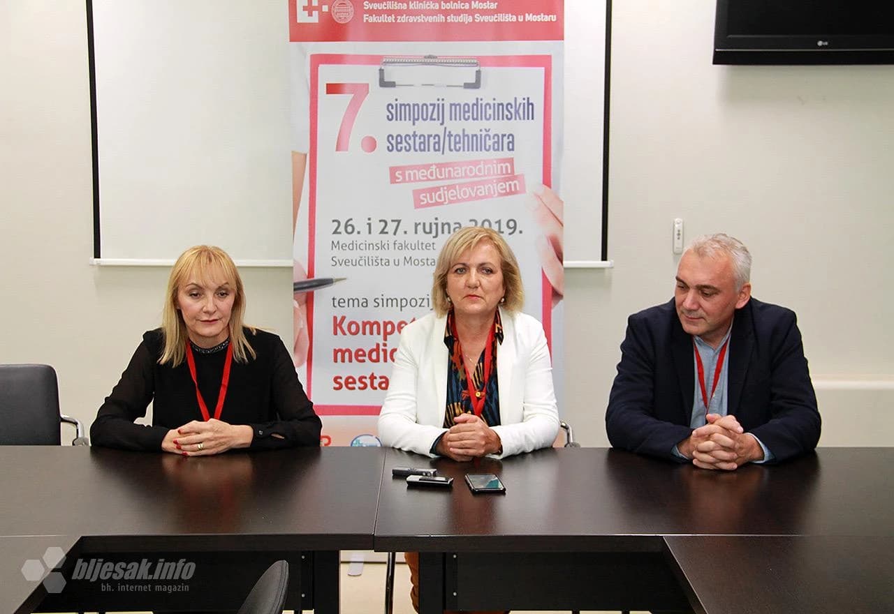 Detalj s konferencije za medije