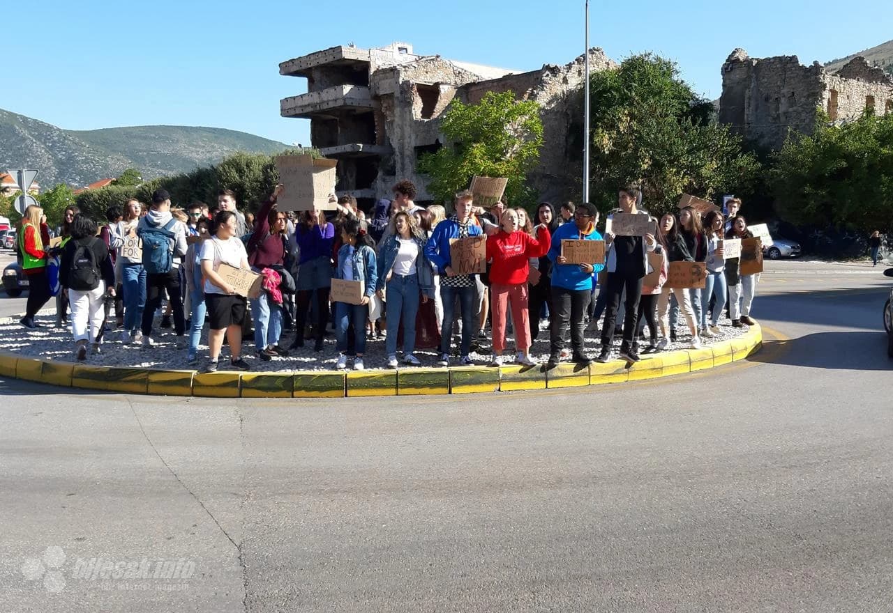 U Mostaru održan globalni prosvjed za klimu