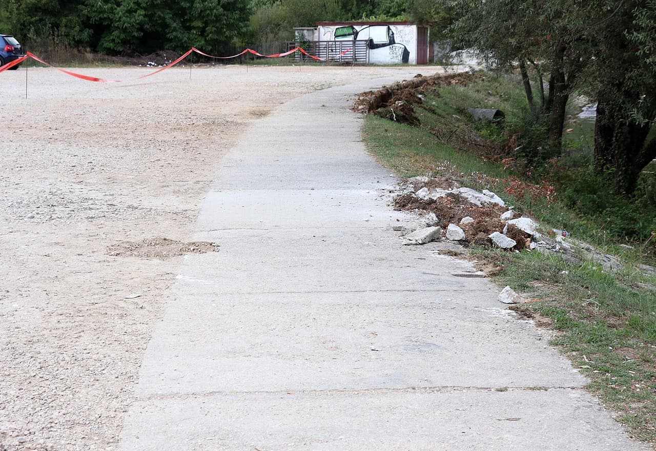 Proširenje šetnice uz rijeku Lišticu