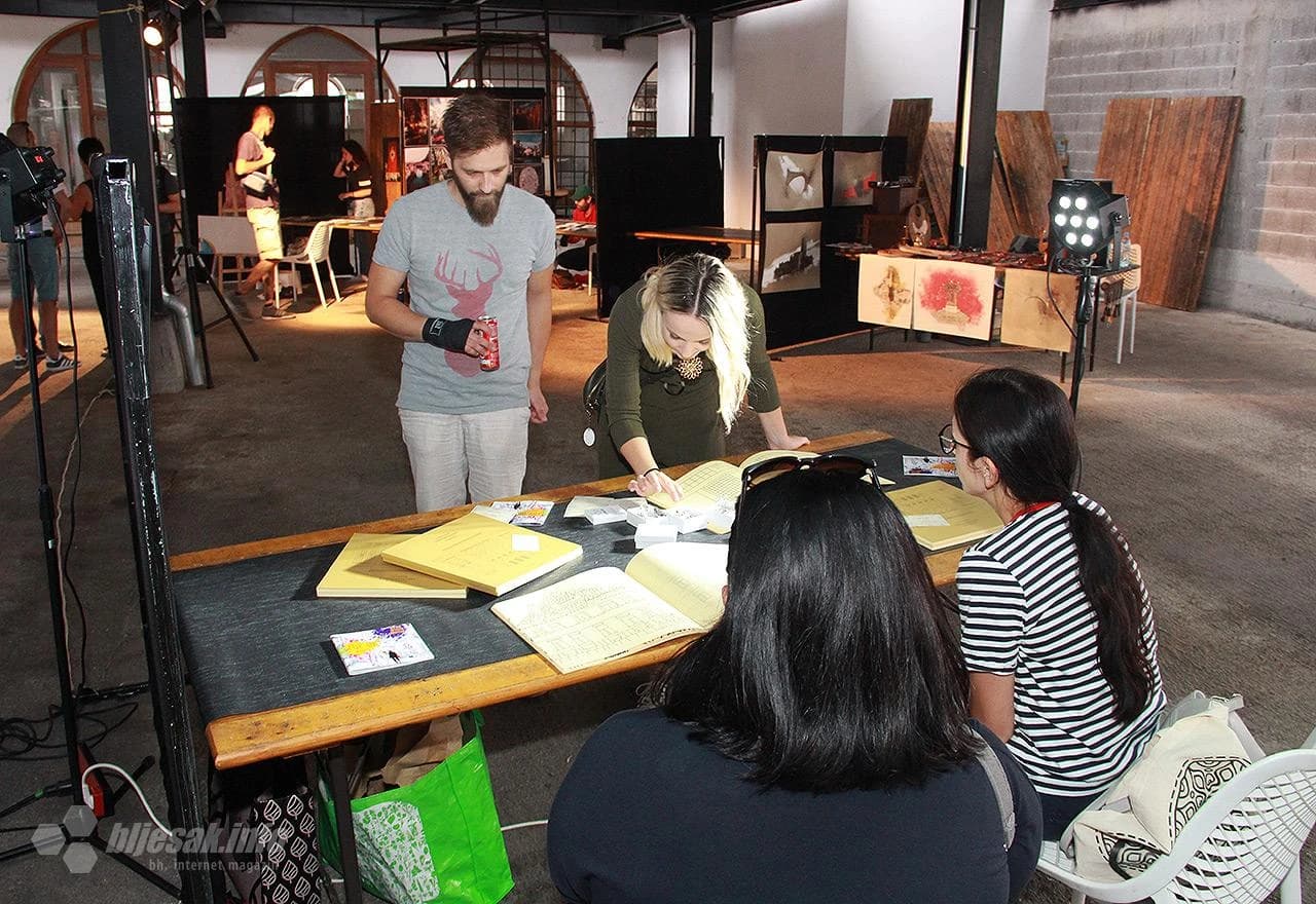 Detalj s održanog Pop-up marketa