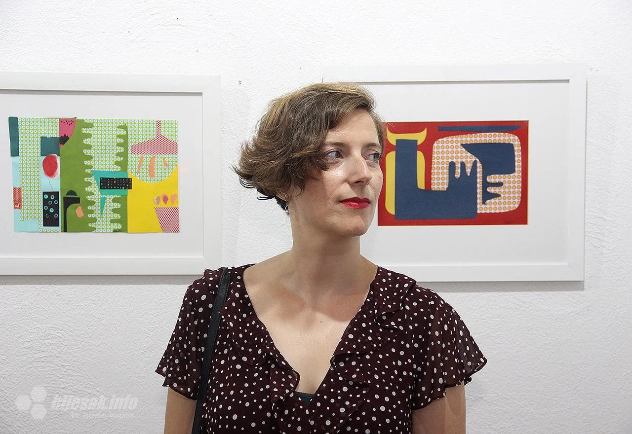 Autorica izložbe Dolores Veledar Perić