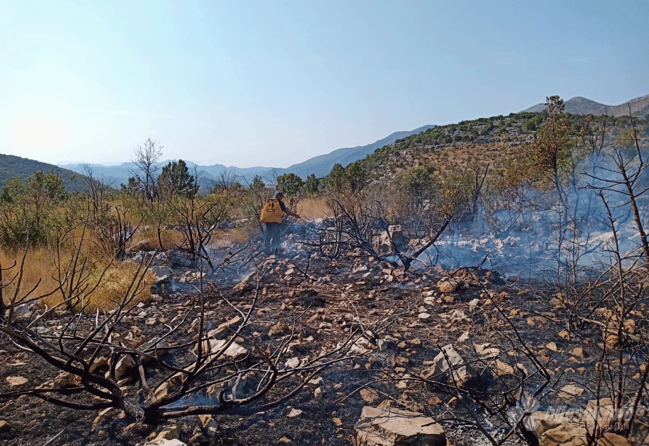 Požar u neumskom zaleđu