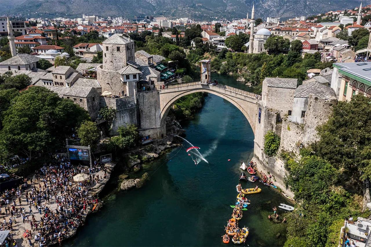 Red Bull Cliff Diving natjecanje prošlog vikenda u Mostaru