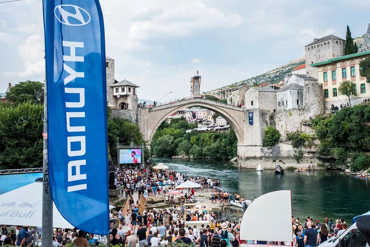 Red Bull Cliff Diving natjecanje prošlog vikenda u Mostaru