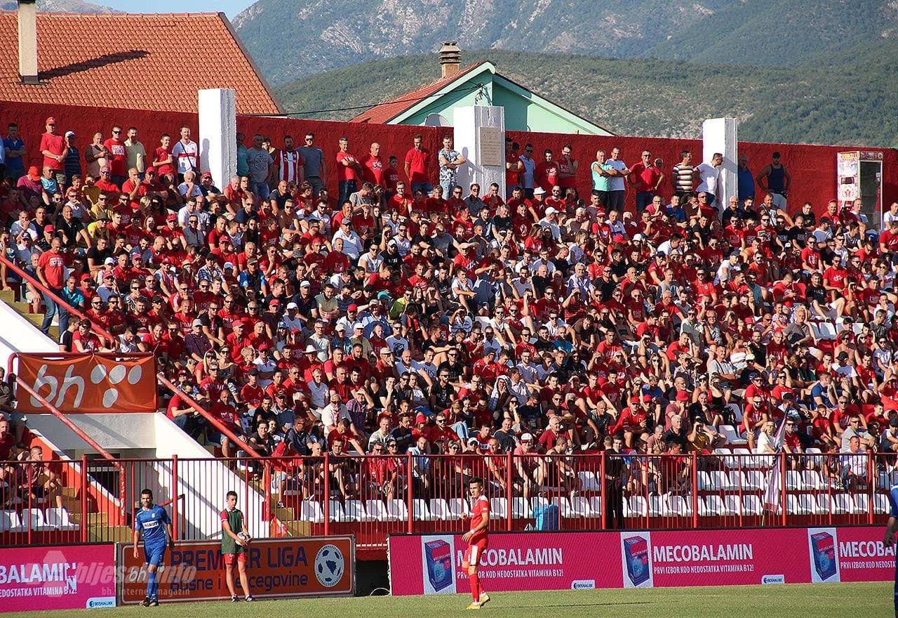 Detalj s utakmice Velež - Široki Brijeg