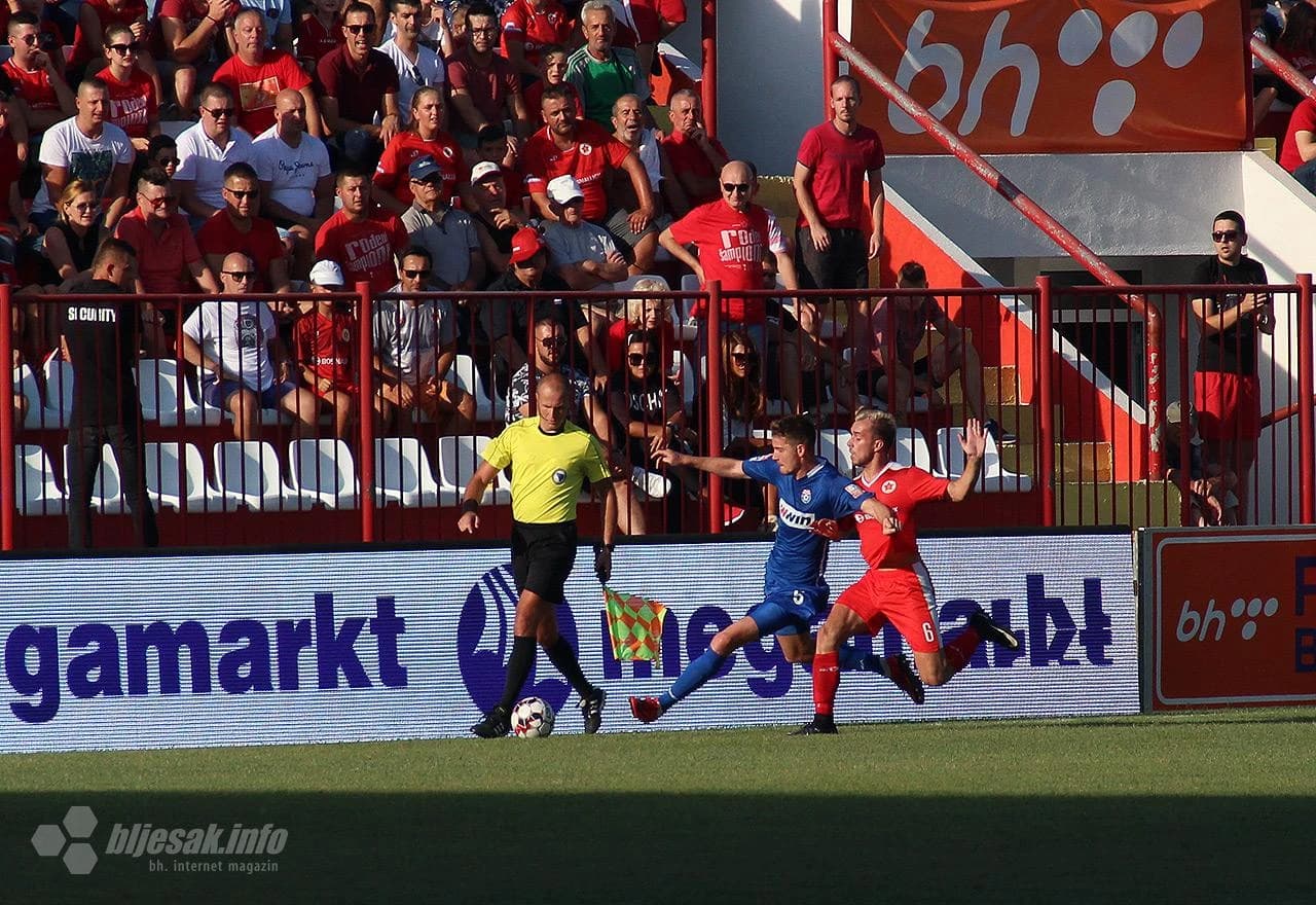 Detalj s utakmice Velež - Široki Brijeg