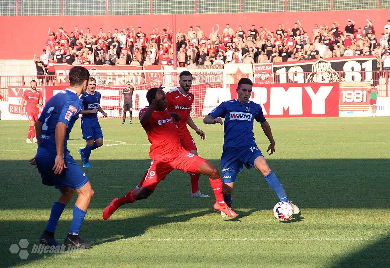 Detalj s utakmice Velež - Široki Brijeg