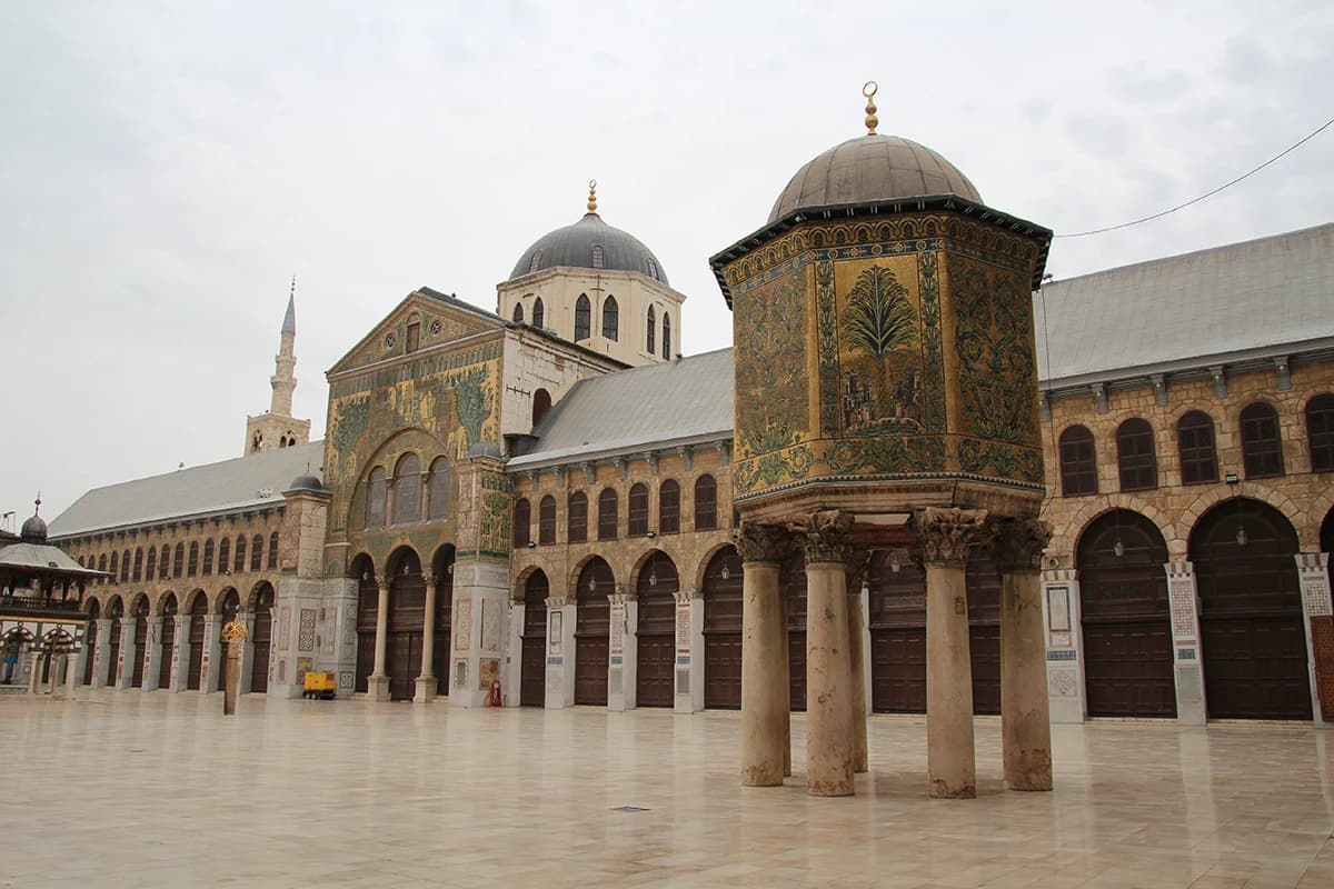 Dvorište Umayyad džamije