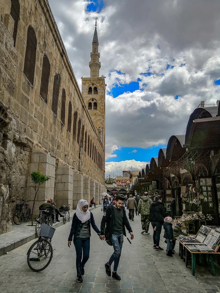 Damask, zaljubljeni par