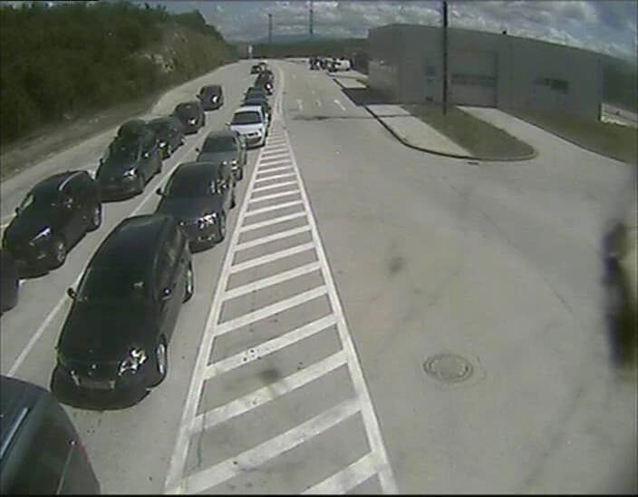 Pojačanu frekvenciju vozila na izlazu iz naše zemlje 