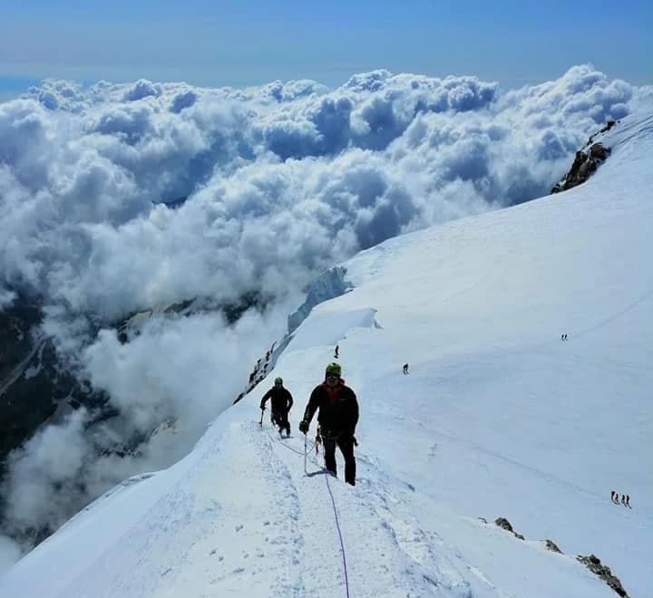 Trojica prijatelja iz Livna u pohodu na vrh Europe - Mont Blanc