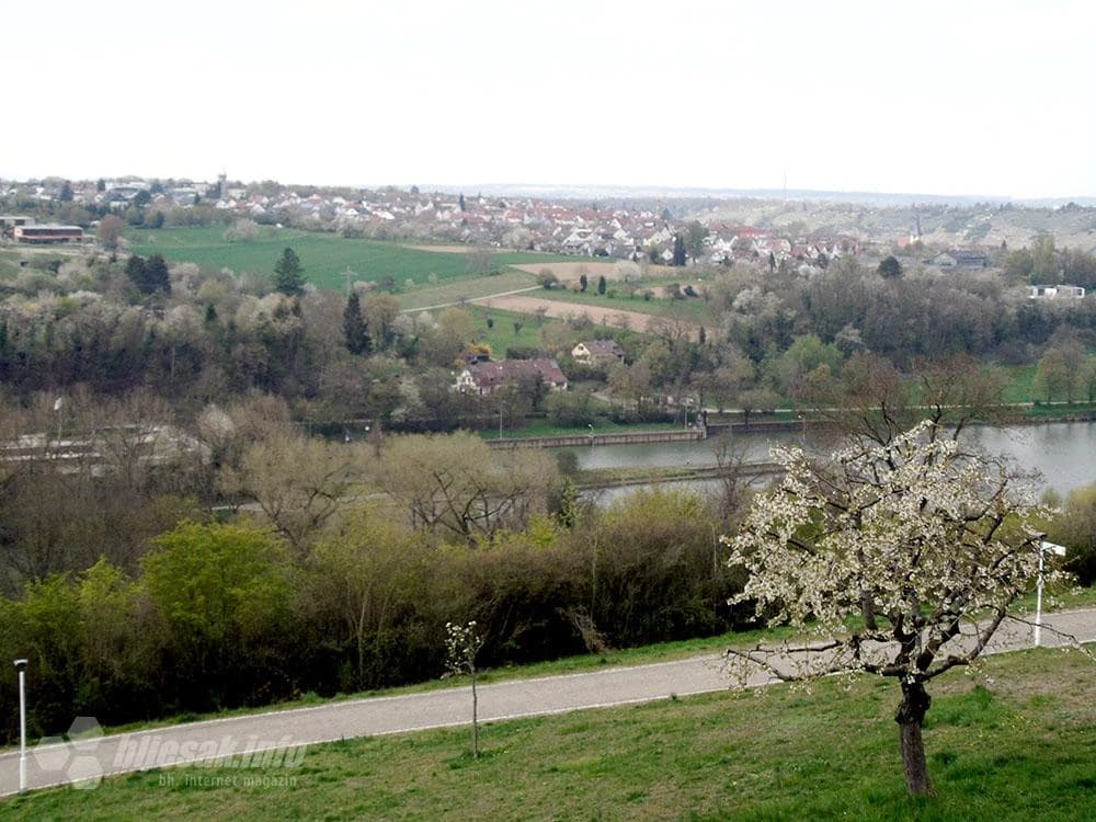Pogled na Neckar