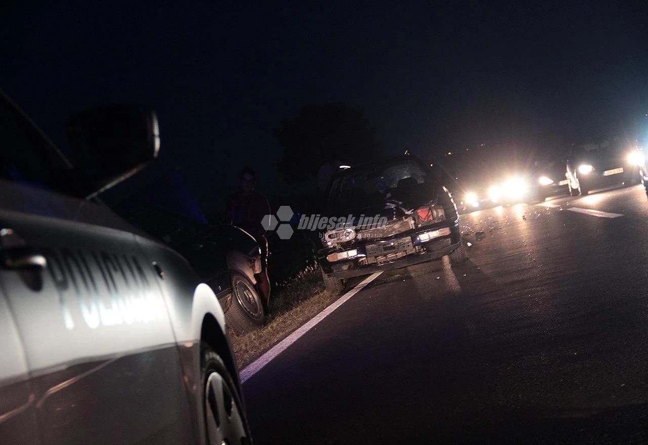 Detalj sa mjesta nezgode