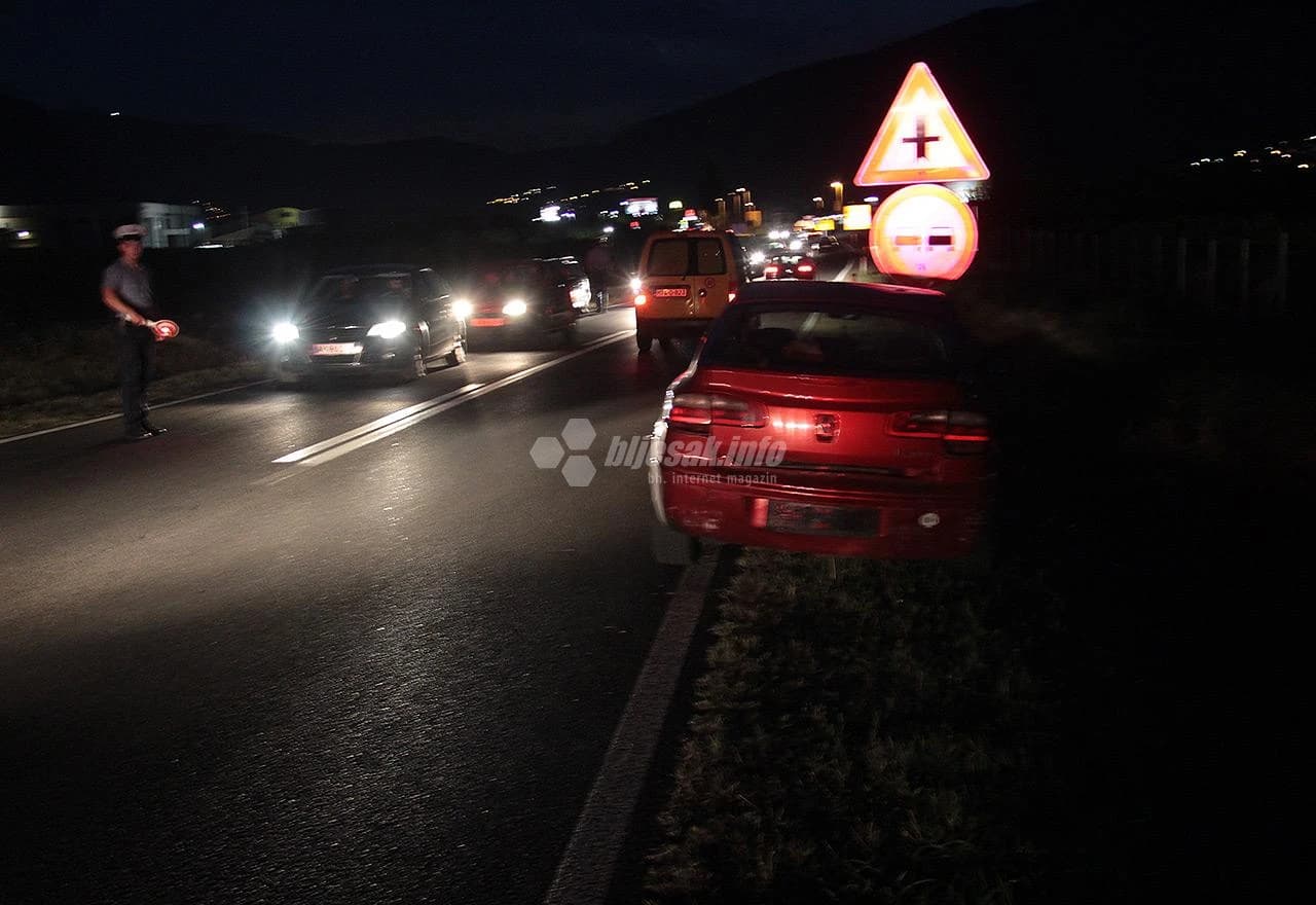 Detalj sa mjesta nezgode