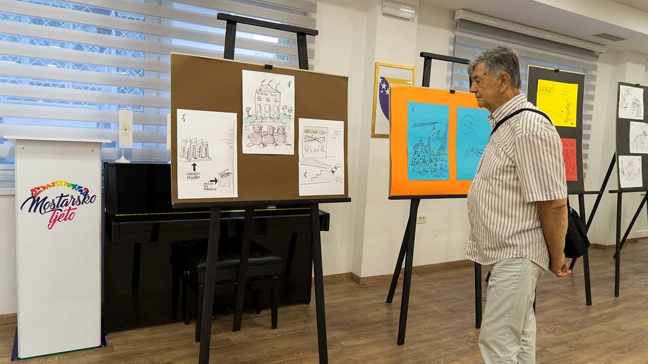 Mostarskoj publici predstavljena knjiga 'Karikature'