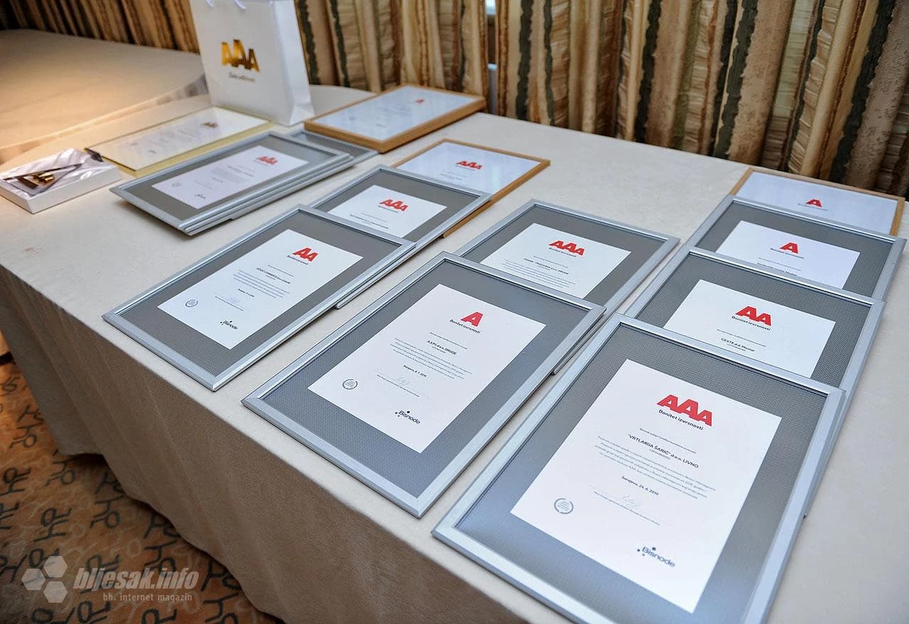 Bisnode certifikati bonitetne izvrsnosti