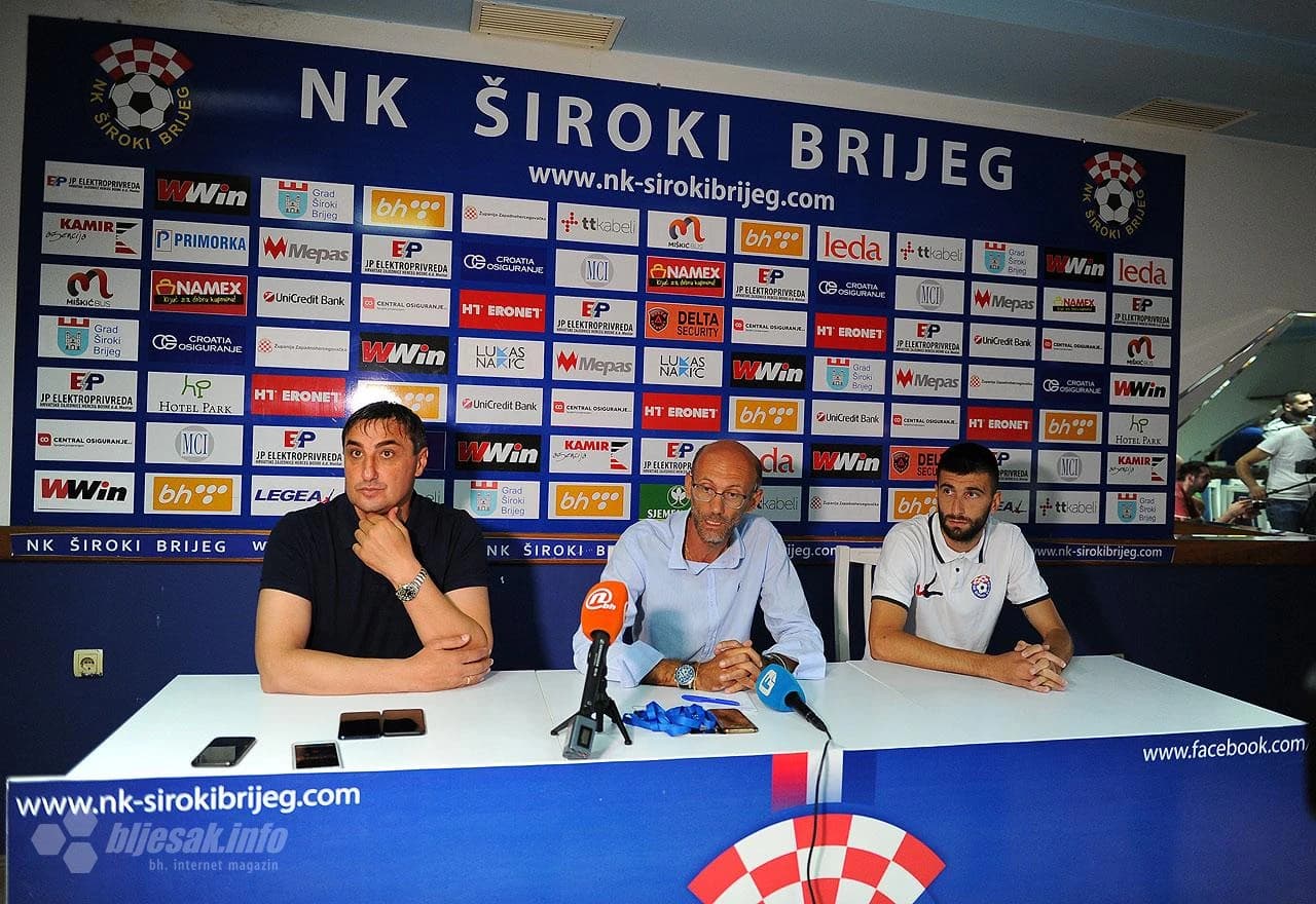 Konferencija za medije na Pecari uoči utakmice s Kairatom