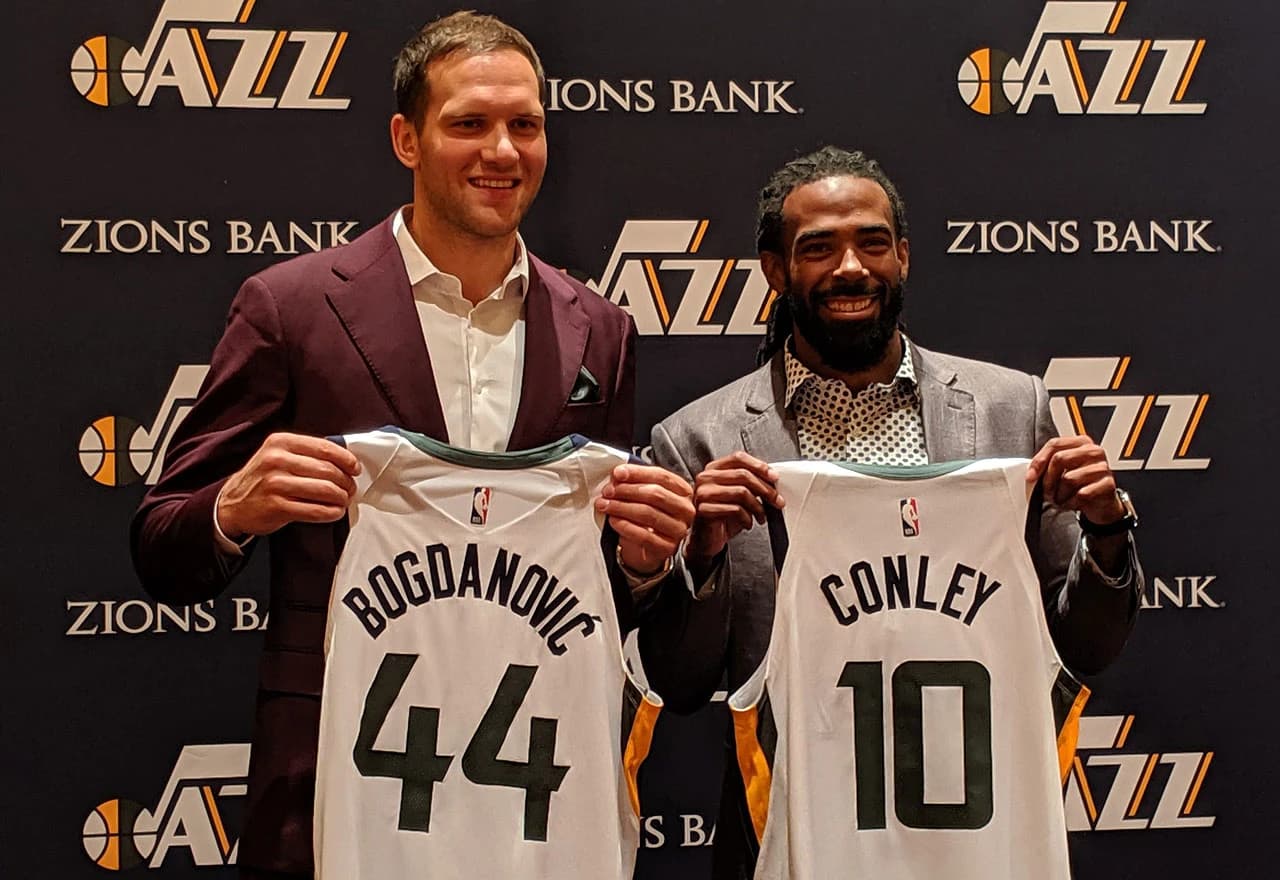 Bojan Bogdanović i Mike Conley