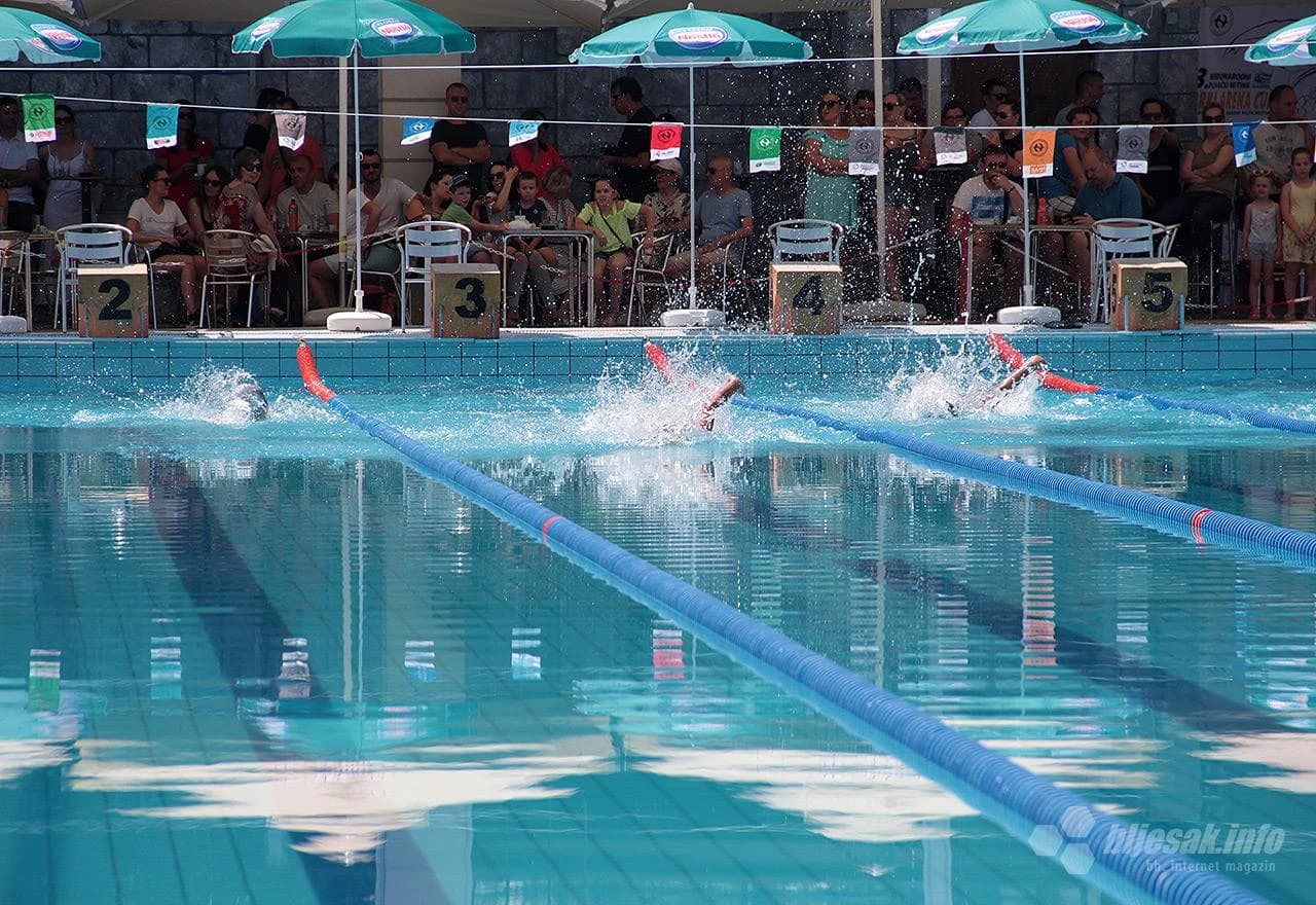 Detalj sa plivačkog natjecanja