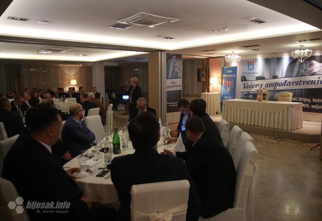 Večer s gospodarstvenicima u Širokom Brijegu