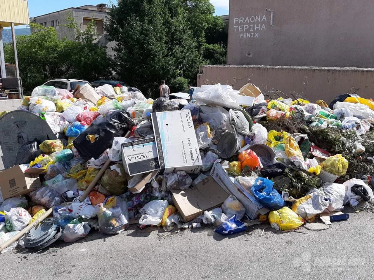 Pretrpani kontejneri na Panjevini