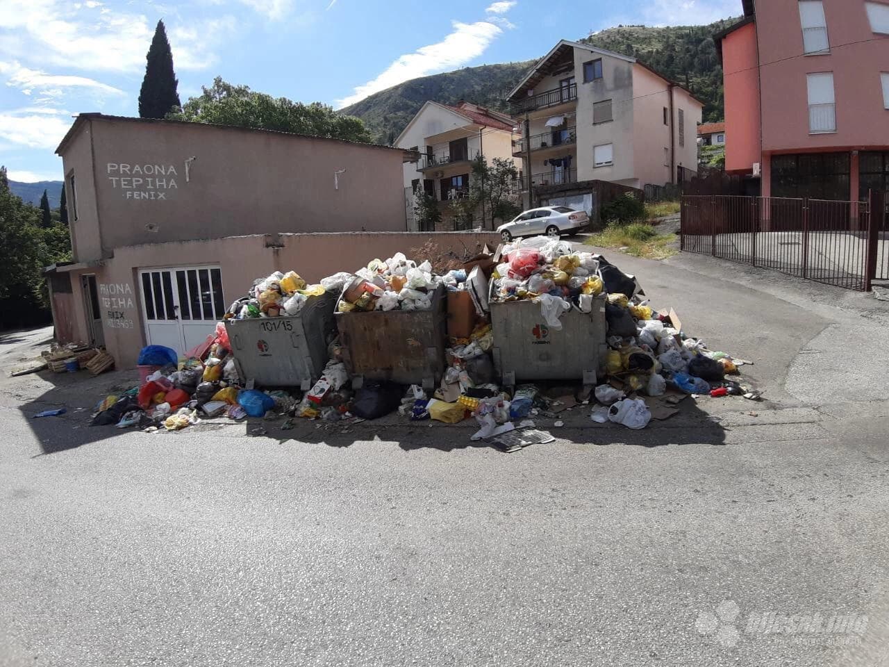 Pretrpani kontejneri na Panjevini