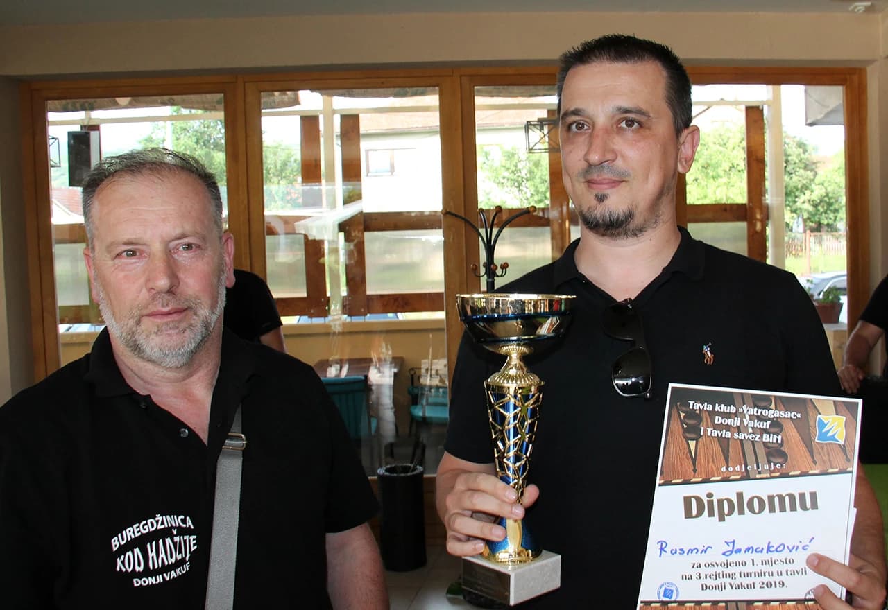 Treći državni rejting turnir u tavli