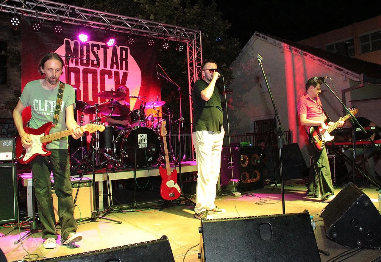 Koncert benda Letu štuke u Mostaru